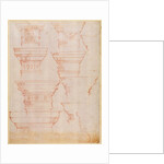W.18v Study of column capitals by Michelangelo Buonarroti