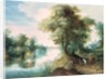 River Landscape by Jan the Elder Brueghel