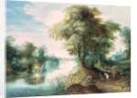River Landscape by Jan the Elder Brueghel