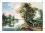 River Landscape by Jan the Elder Brueghel