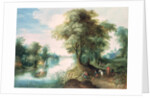 River Landscape by Jan the Elder Brueghel