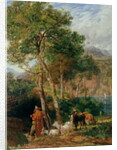 The Shores of Lake Lecco by Frederick Lee Bridell