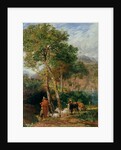 The Shores of Lake Lecco by Frederick Lee Bridell