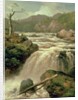 Waterfall on River Neath, South Wales, 19th century by James Burrell Smith