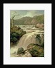 Waterfall on River Neath, South Wales, 19th century by James Burrell Smith