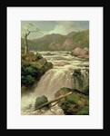 Waterfall on River Neath, South Wales, 19th century by James Burrell Smith