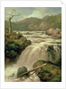 Waterfall on River Neath, South Wales, 19th century by James Burrell Smith