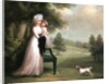 Woman and Child in Park by Richard Cosway