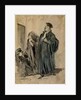 Judge, Woman and Child by Honore Daumier