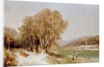 On the River Neckar, Heidelberg by Joseph Paul Pettit
