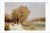 On the River Neckar, Heidelberg by Joseph Paul Pettit
