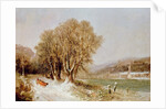 On the River Neckar, Heidelberg by Joseph Paul Pettit