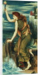 Hero awaiting the return of Leander, 1885 by Evelyn De Morgan