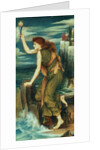 Hero awaiting the return of Leander, 1885 by Evelyn De Morgan