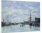 Deauville, the Dock, 1892 by Eugene Louis Boudin