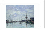 Deauville, the Dock, 1892 by Eugene Louis Boudin