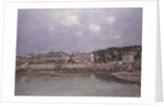 The Harbour at Trouville, 1884 by Eugene Louis Boudin