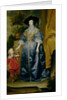 Queen Henrietta Maria and her dwarf Sir Jeffrey Hudson, c.1633 by Anthony van Dyck