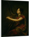 The Marchioness of Northampton, Playing a Harp, c.1820 by Henry Raeburn