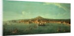 A View of Naples from the sea by Antonio Joli