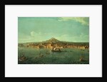 A View of Naples from the sea by Antonio Joli