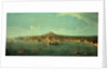 A View of Naples from the sea by Antonio Joli