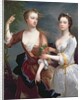 Martha and Teresa Blount, 1716 by Charles Jervas