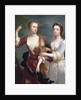 Martha and Teresa Blount, 1716 by Charles Jervas