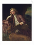 Alexander Pope and his dog, Bounce, c.1718 by Jonathan Richardson