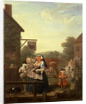 The Four Times of Day: Evening, 1736 by William Hogarth
