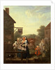 The Four Times of Day: Evening, 1736 by William Hogarth
