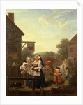 The Four Times of Day: Evening, 1736 by William Hogarth