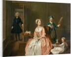 Conversation Piece, probably of the artist's family, c.1732-5 by Joseph Highmore