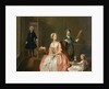 Conversation Piece, probably of the artist's family, c.1732-5 by Joseph Highmore