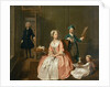 Conversation Piece, probably of the artist's family, c.1732-5 by Joseph Highmore