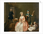 Conversation Piece, probably of the artist's family, c.1732-5 by Joseph Highmore