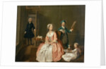 Conversation Piece, probably of the artist's family, c.1732-5 by Joseph Highmore