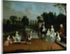 A Family Group on a Terrace in a Garden, 1749 by Arthur Devis