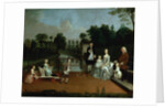 A Family Group on a Terrace in a Garden, 1749 by Arthur Devis
