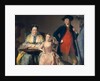 James and Mary Shuttleworth with one of their Daughters, 1764 by Joseph Wright of Derby