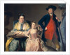 James and Mary Shuttleworth with one of their Daughters, 1764 by Joseph Wright of Derby