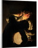Two Boys Fighting over a Bladder, c.1767-70 by Joseph Wright of Derby