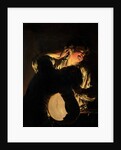 Two Boys Fighting over a Bladder, c.1767-70 by Joseph Wright of Derby
