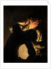 Two Boys Fighting over a Bladder, c.1767-70 by Joseph Wright of Derby