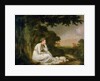 Maria, 'A Sentimental Journey' by Laurence Sterne 1777 by Joseph Wright of Derby