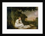 Maria, 'A Sentimental Journey' by Laurence Sterne 1777 by Joseph Wright of Derby