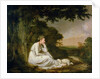 Maria, 'A Sentimental Journey' by Laurence Sterne 1777 by Joseph Wright of Derby