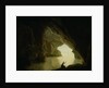 A Grotto in the Gulf of Salernum, with the figure of Julia, banished from Rome, exh. 1780 by Joseph Wright of Derby