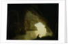 A Grotto in the Gulf of Salernum, with the figure of Julia, banished from Rome, exh. 1780 by Joseph Wright of Derby