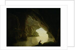 A Grotto in the Gulf of Salernum, with the figure of Julia, banished from Rome, exh. 1780 by Joseph Wright of Derby